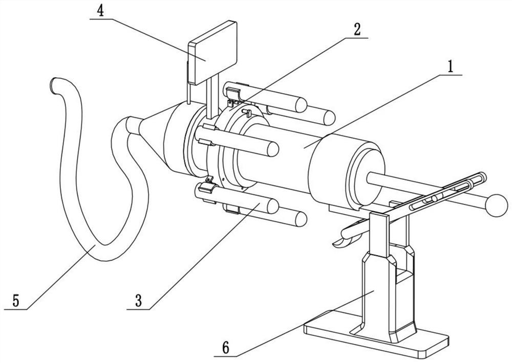 Detachable multi-sample hydrops sampler for endocrinology department