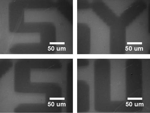 Method for preparing specific conductive metal pattern on surface of polyimide film