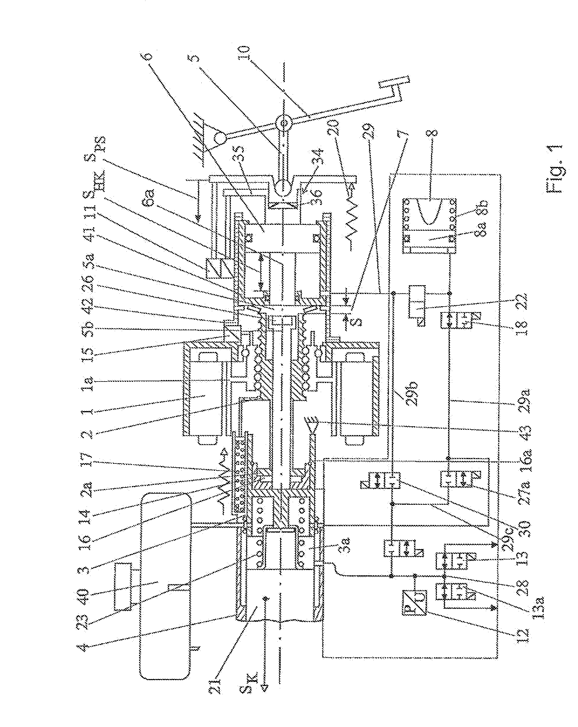 Travel simulator arrangement