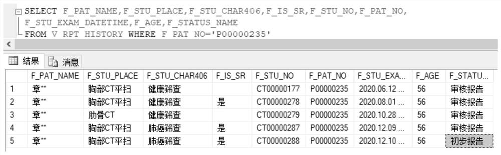 System and method for dynamically acquiring follow-up visit data from historical image structured report