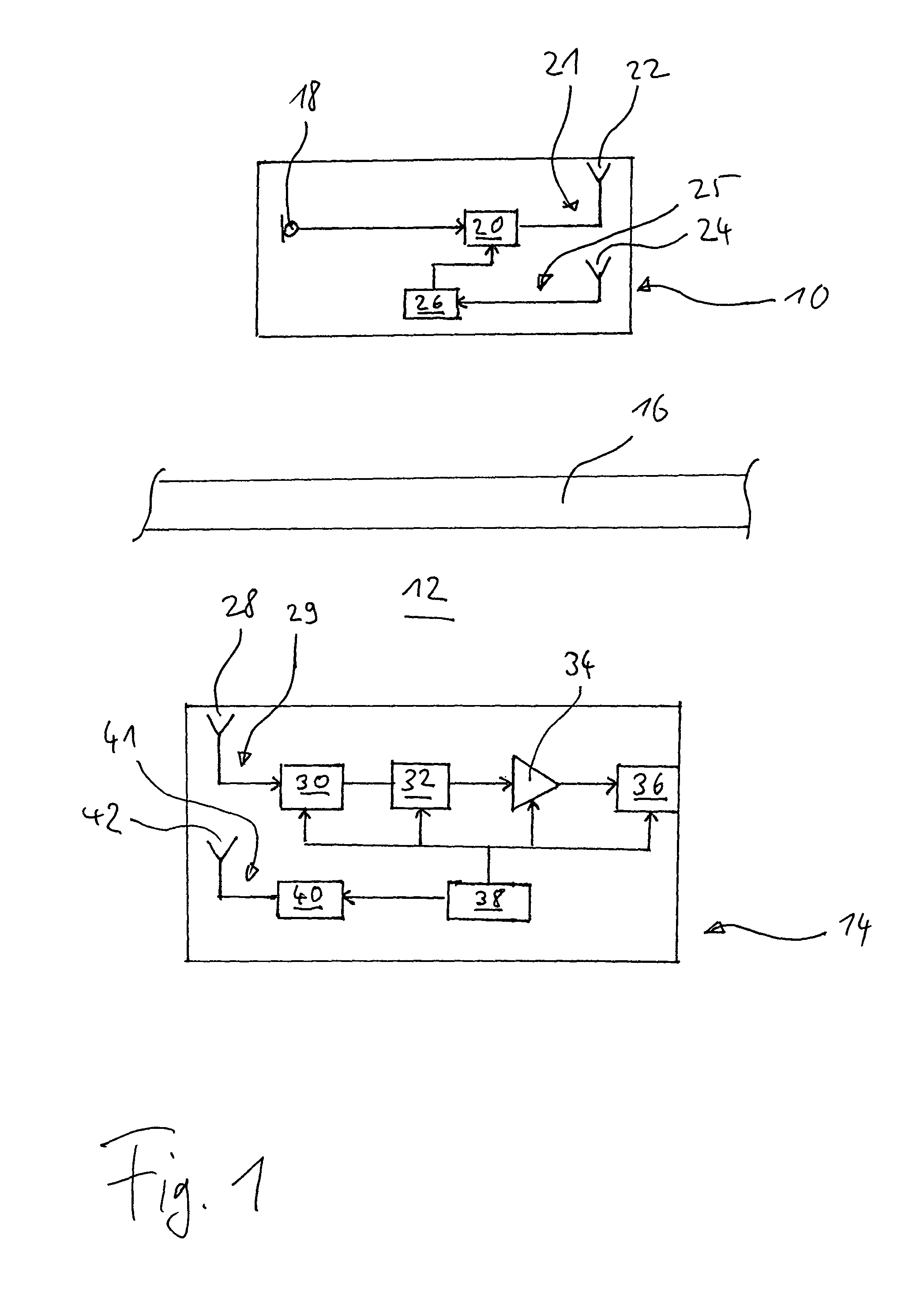 Partially implantable hearing device