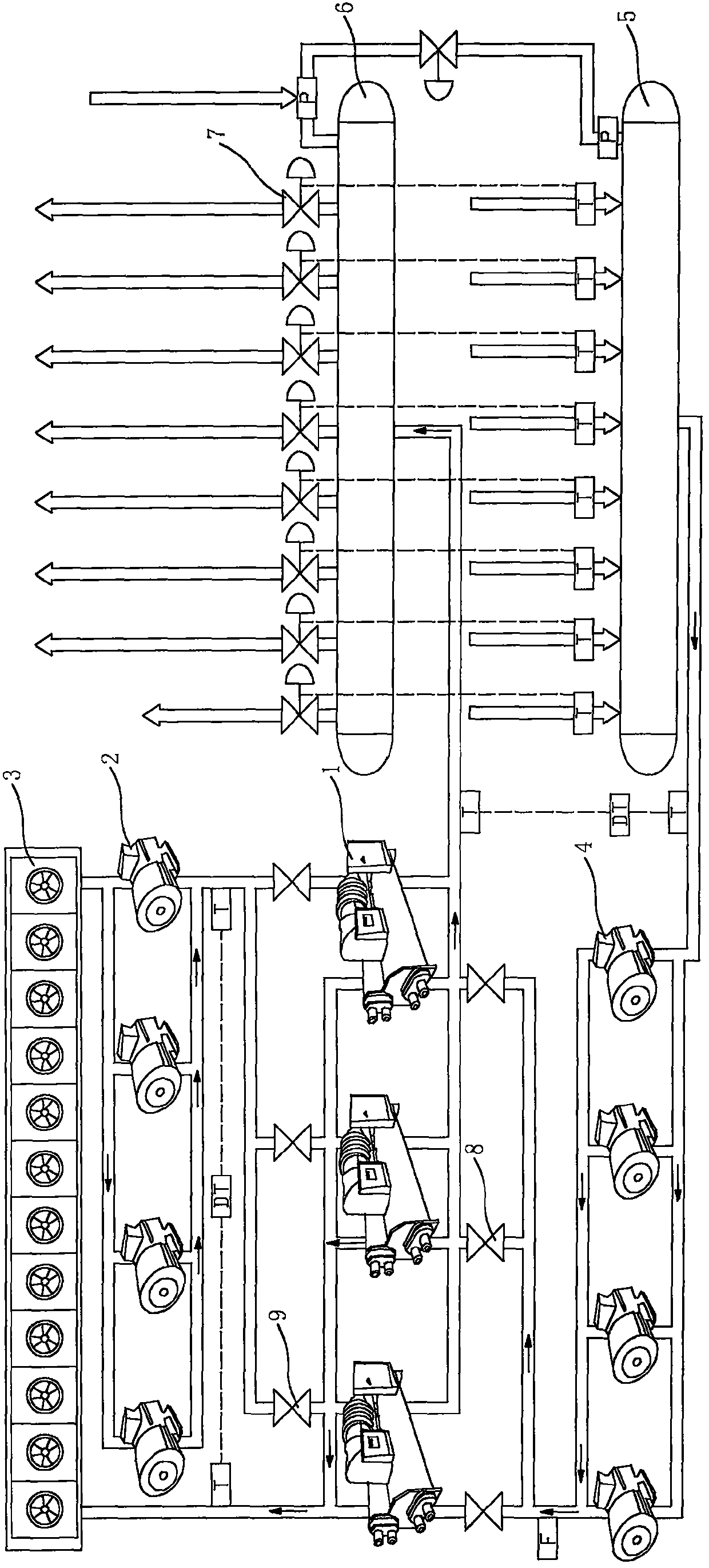 Central air-conditioning energy-saving control system