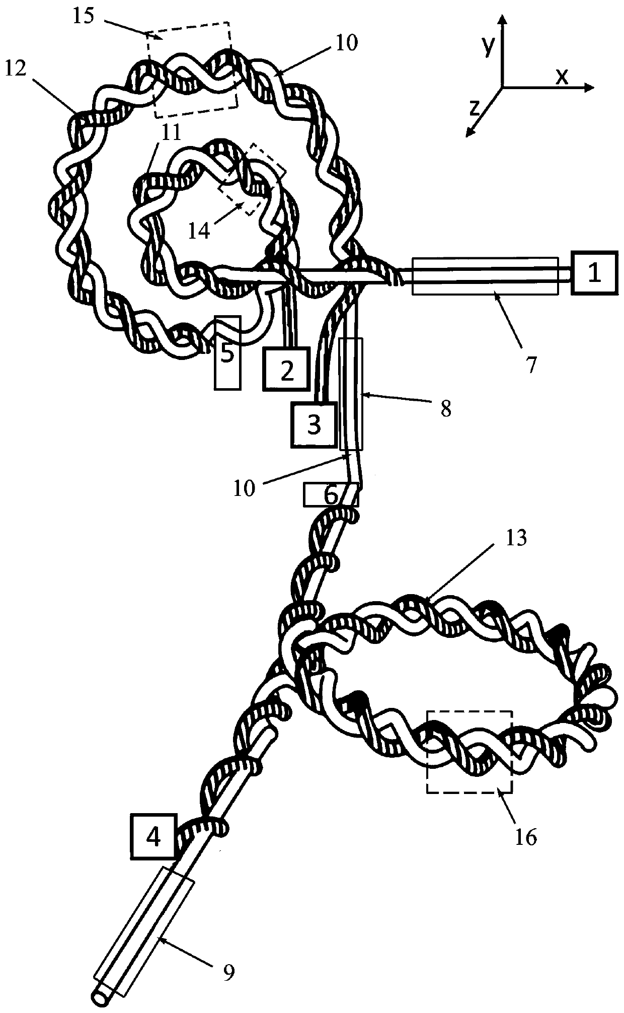 Three-dimensional Displacement Measurement Sensor Based on Polymer Optical Fiber