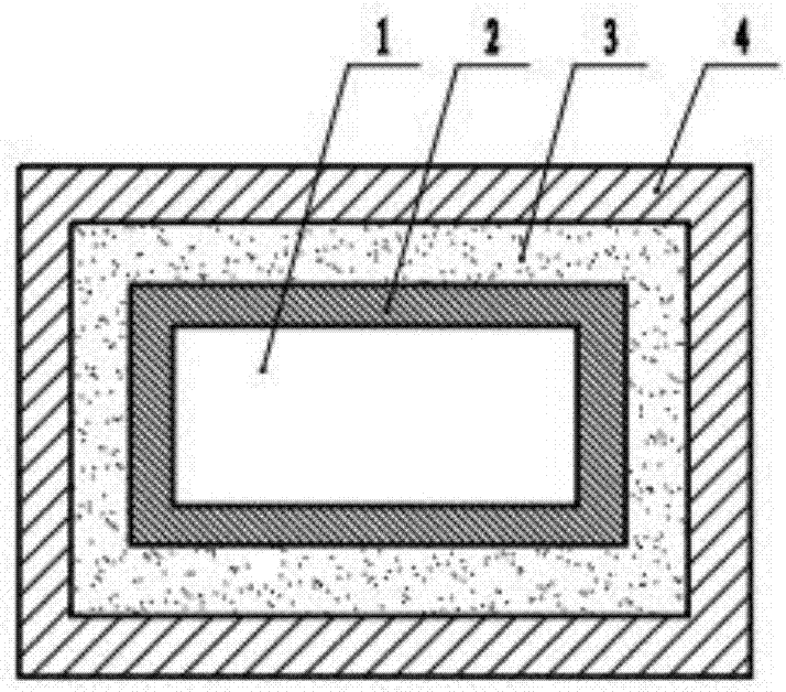 SiZrCN gradient composite coating cutter and preparation method thereof