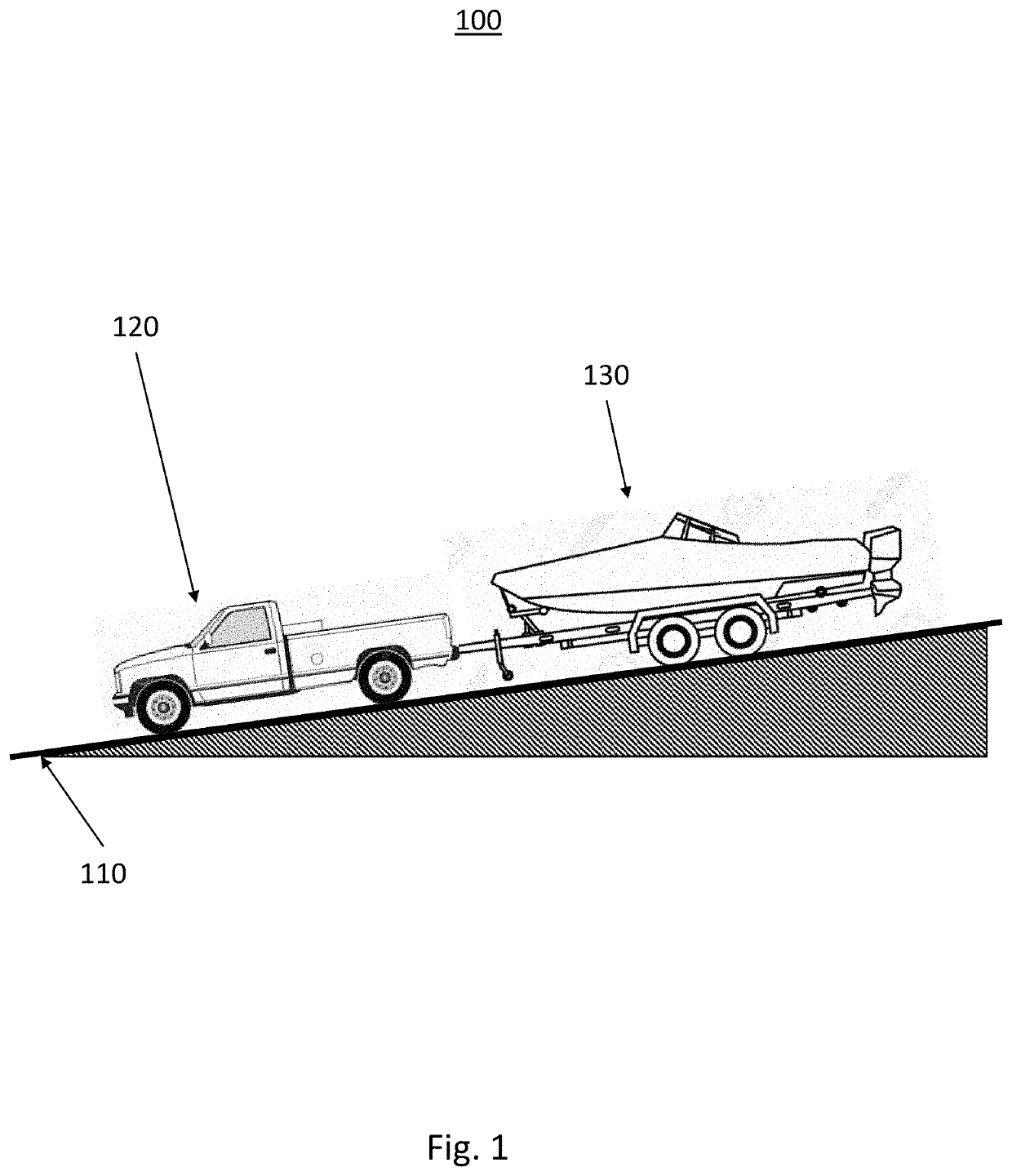 Method and apparatus for assisted deceleration based trailer braking