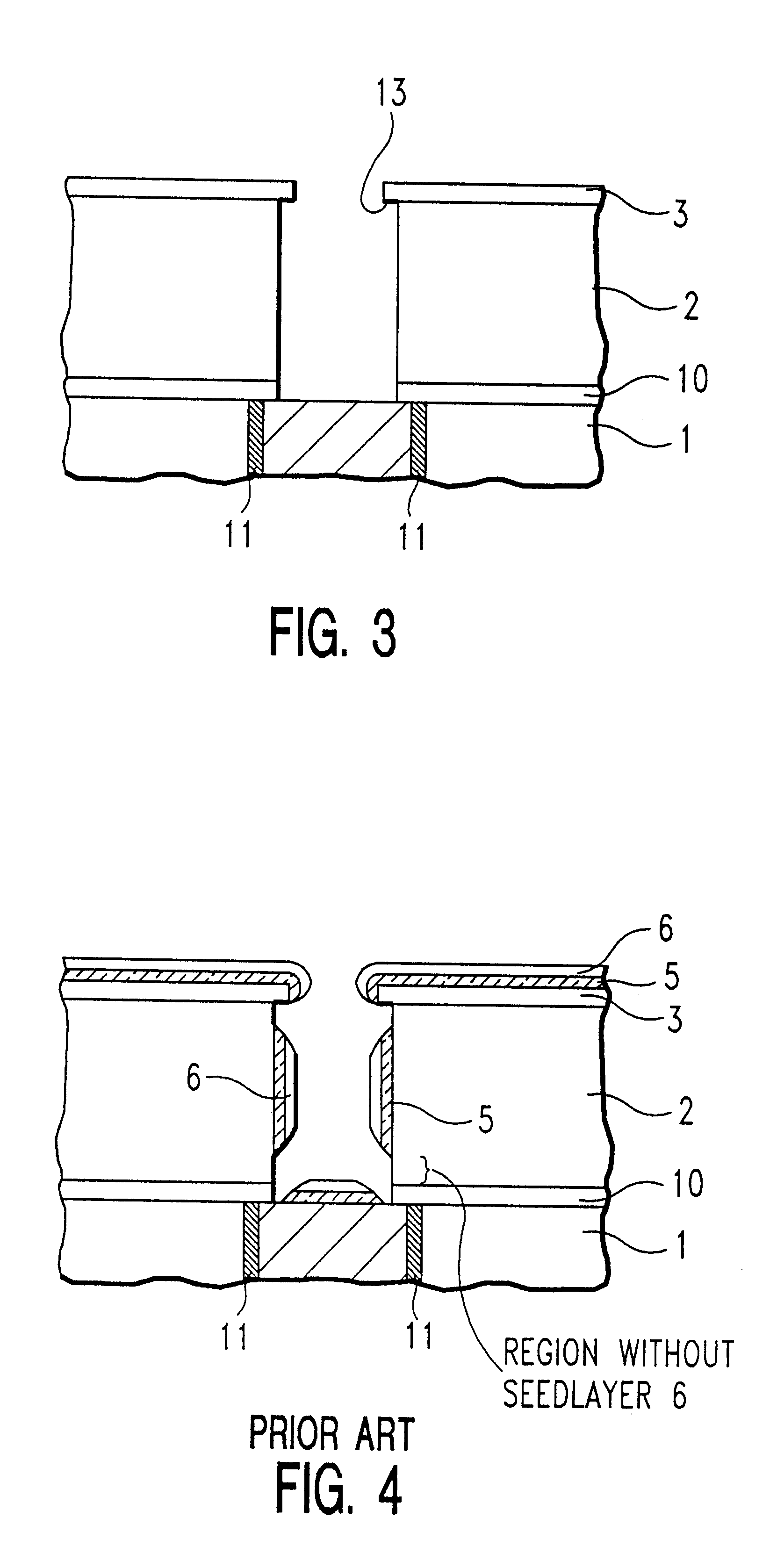 Process and structure for an interlock and high performance multilevel structures for chip interconnects and packaging technologies