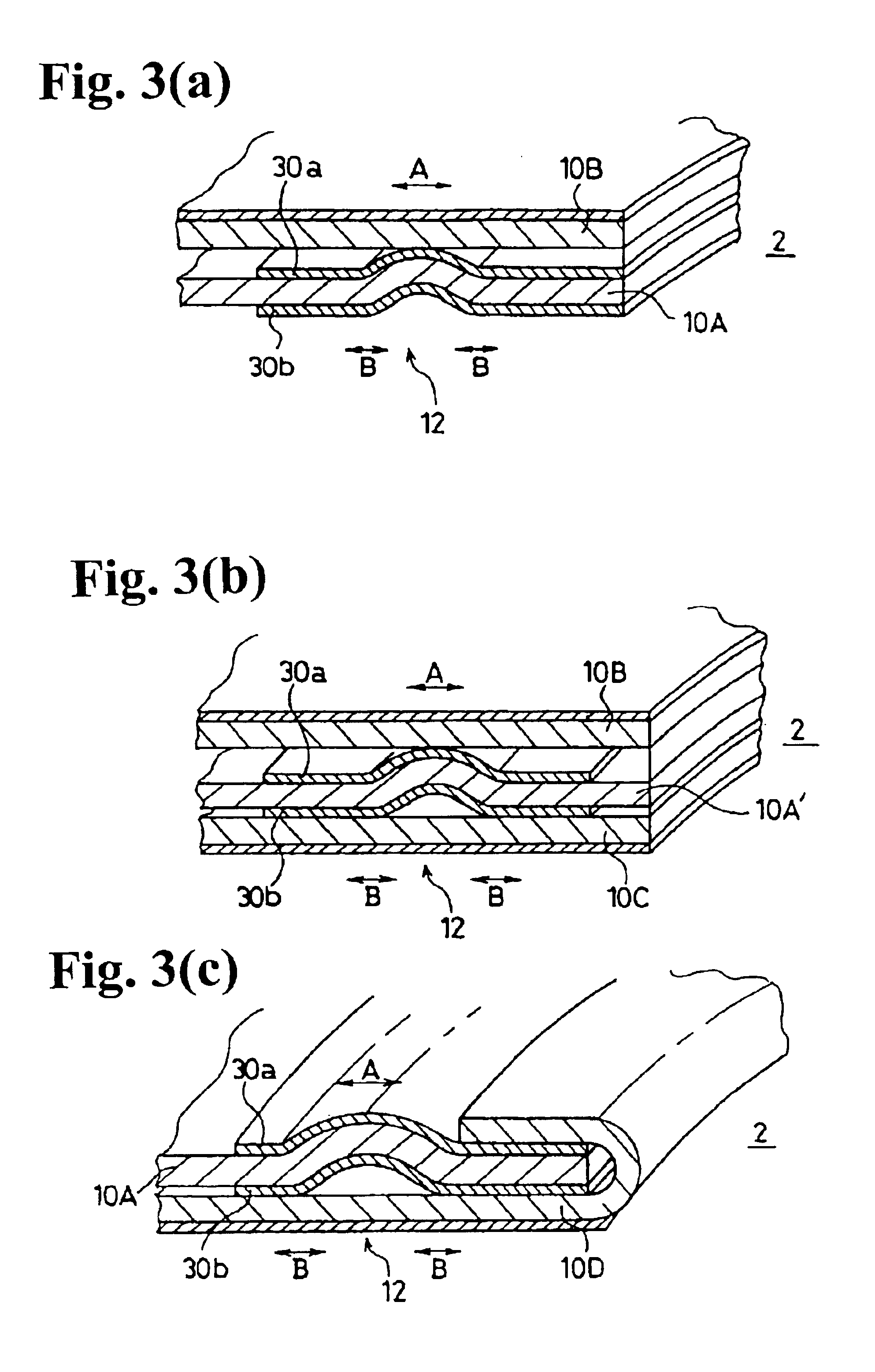 Metal gasket with partial coating