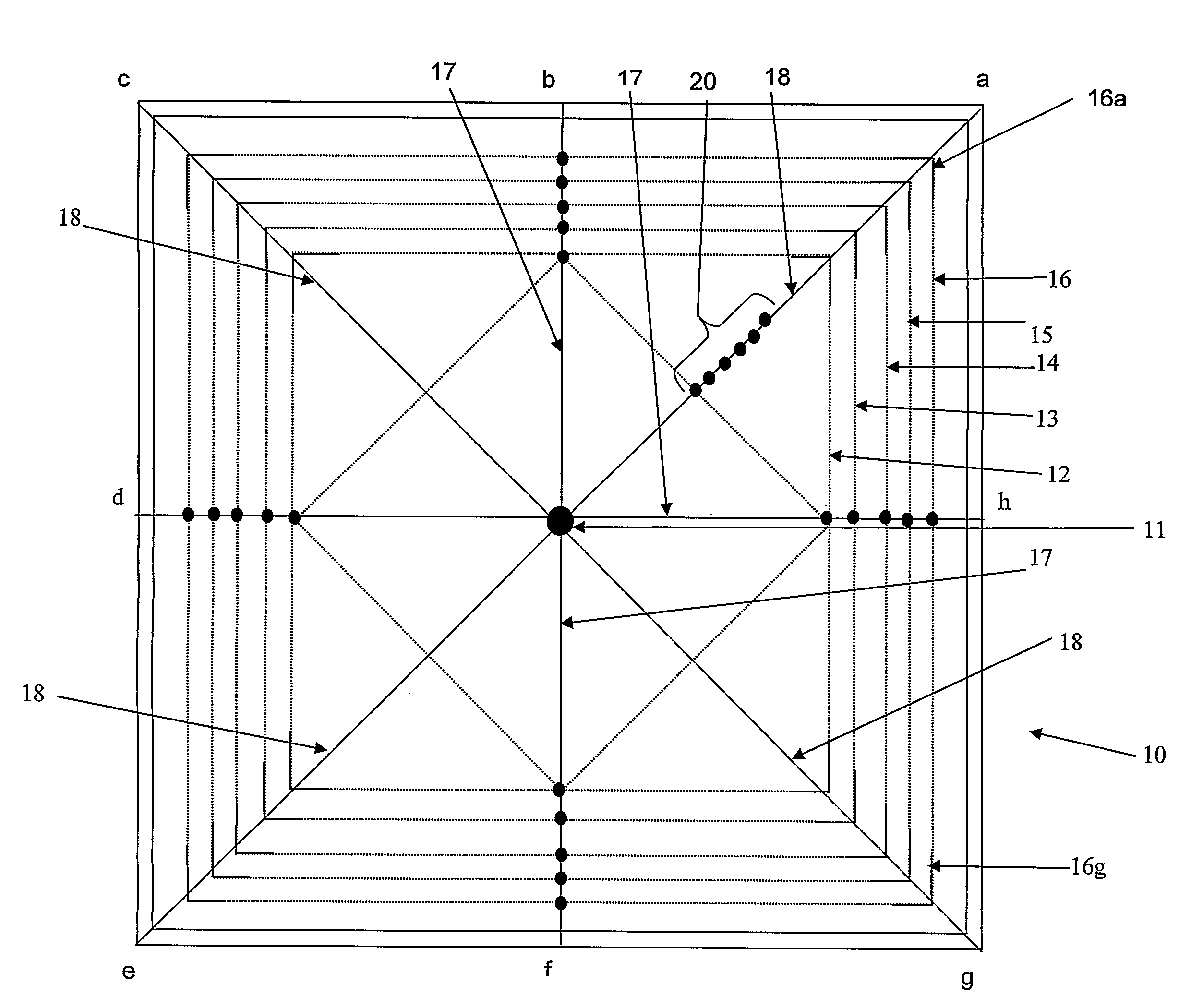 Marking template