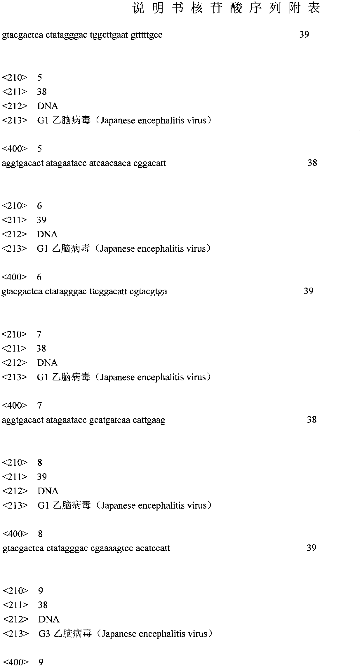 Application of GeXP multiple gene expression heredity analysis system in detection of nine encephalitis related viruses