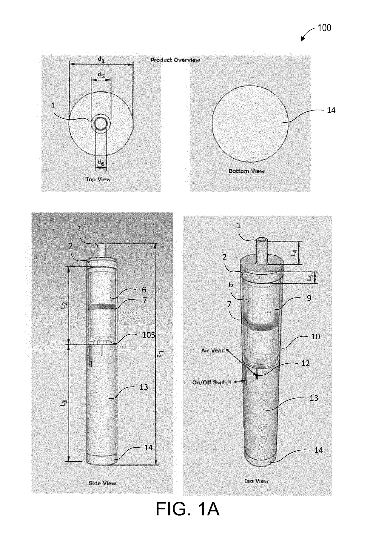 Ultrasonic e-cigarette device