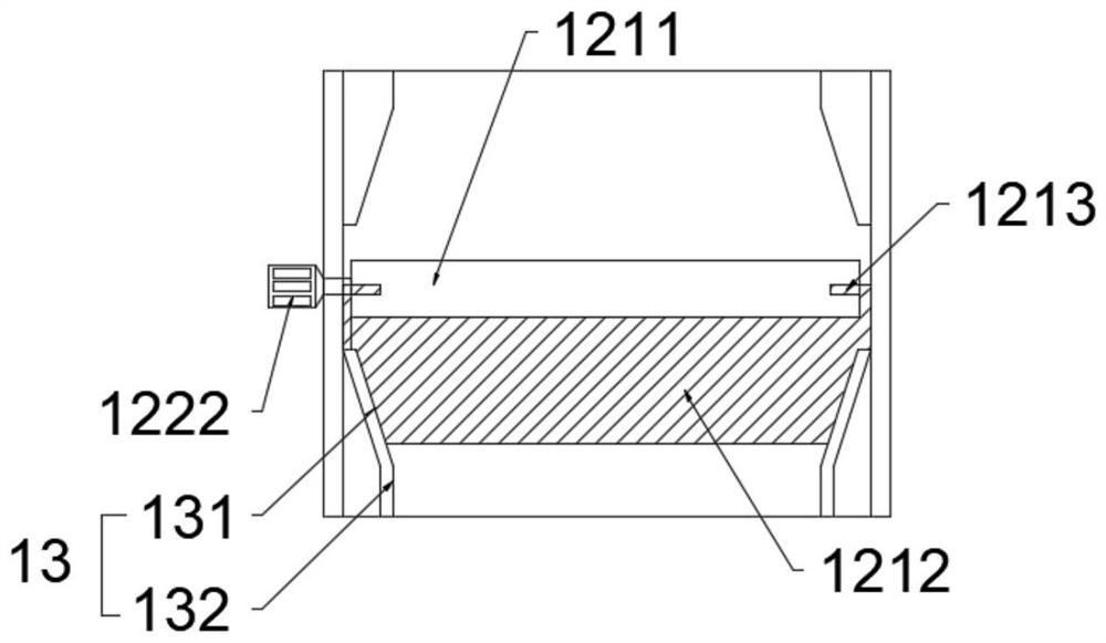 A kind of seaweed piece conveying device