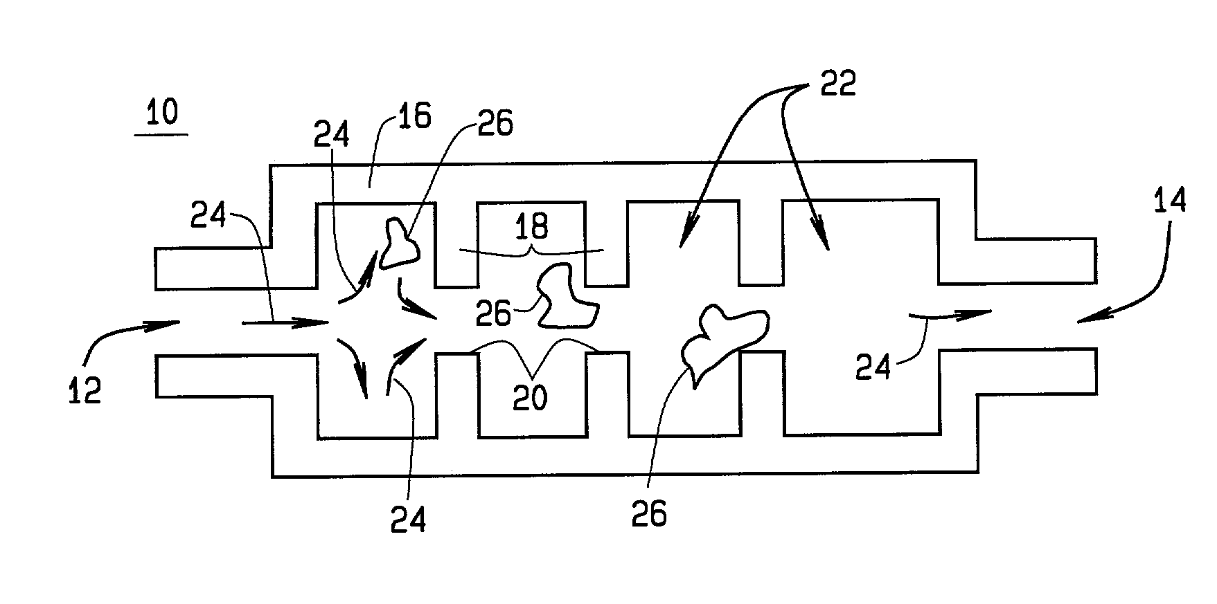 Aspiration flow resistor