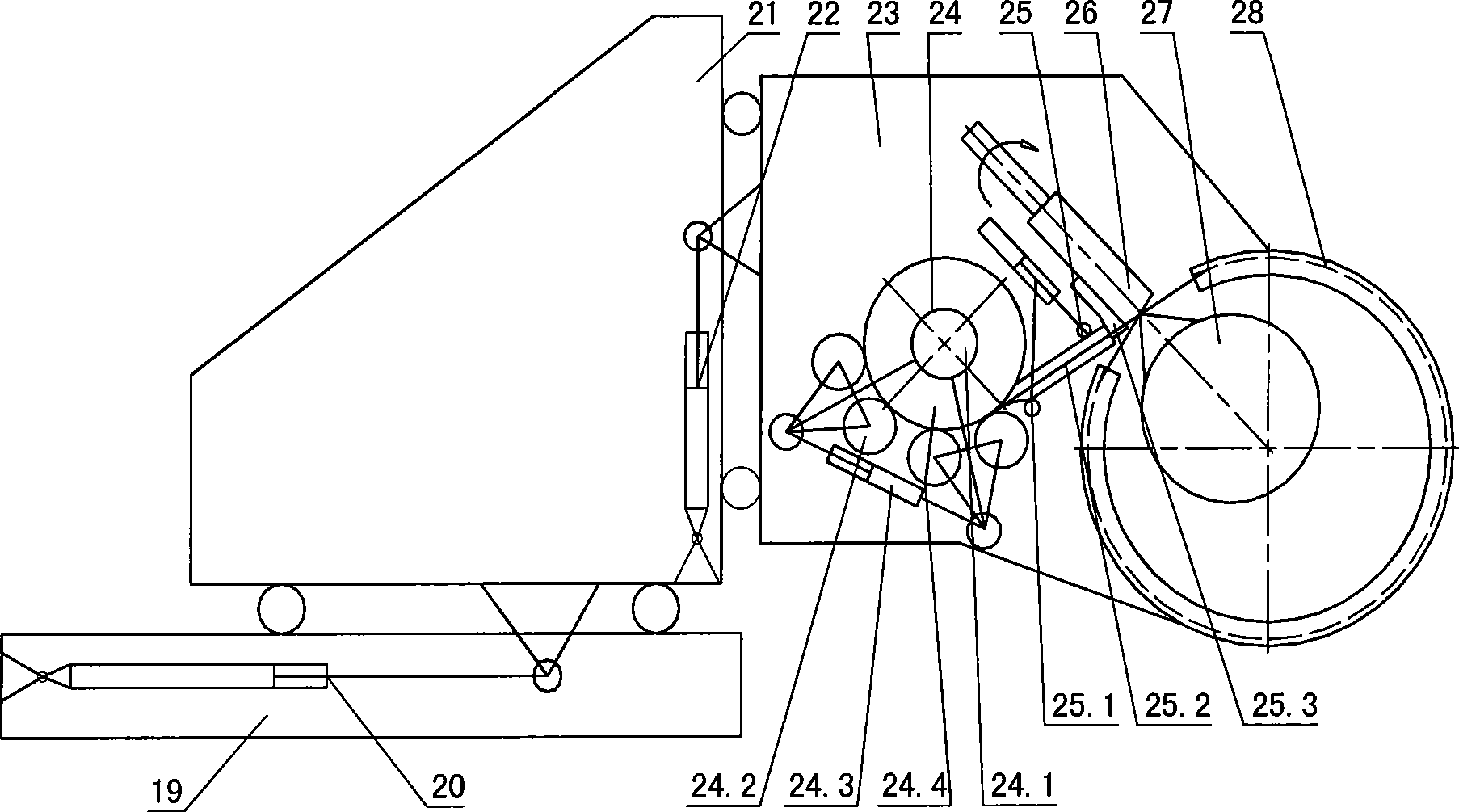 Automatic bundling machine and method of strip coil