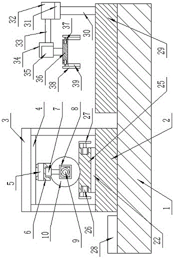 Assistant treatment device for wood processing