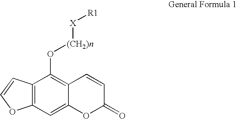 5-phenoxyalkoxypsoralens and methods for selective inhibition of the voltage gated Kv1.3 potassium channel