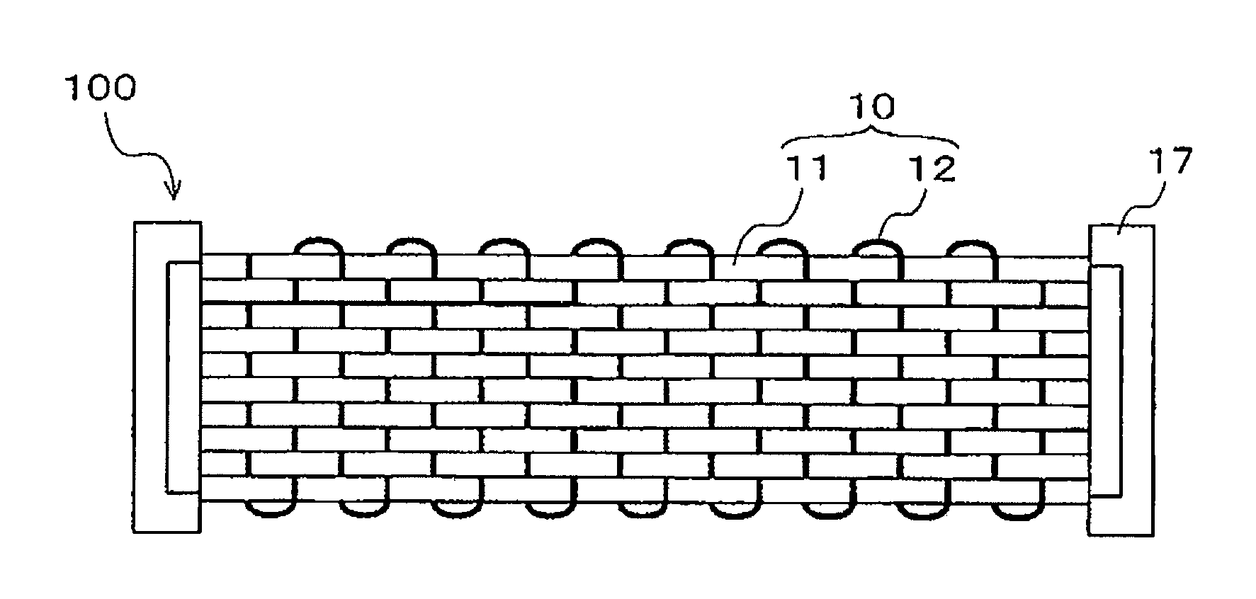 Flat cable, cable harness using the same and method of making the flat cable