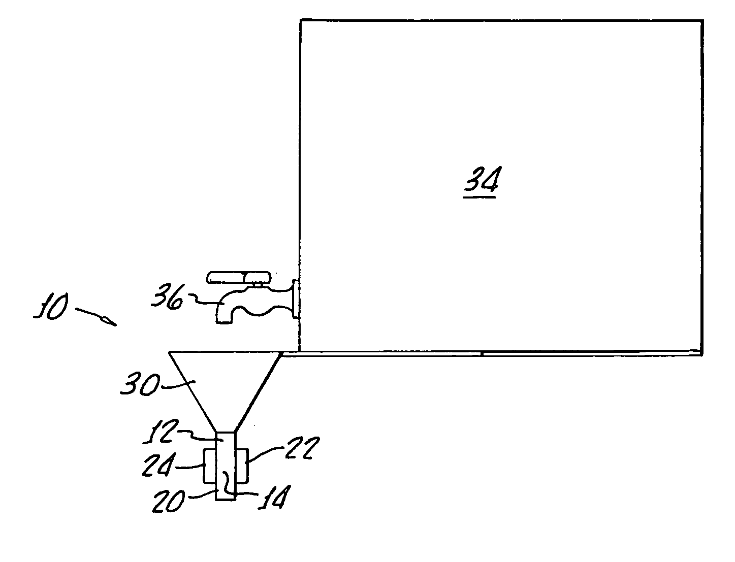 Magnetic dispensing funnel