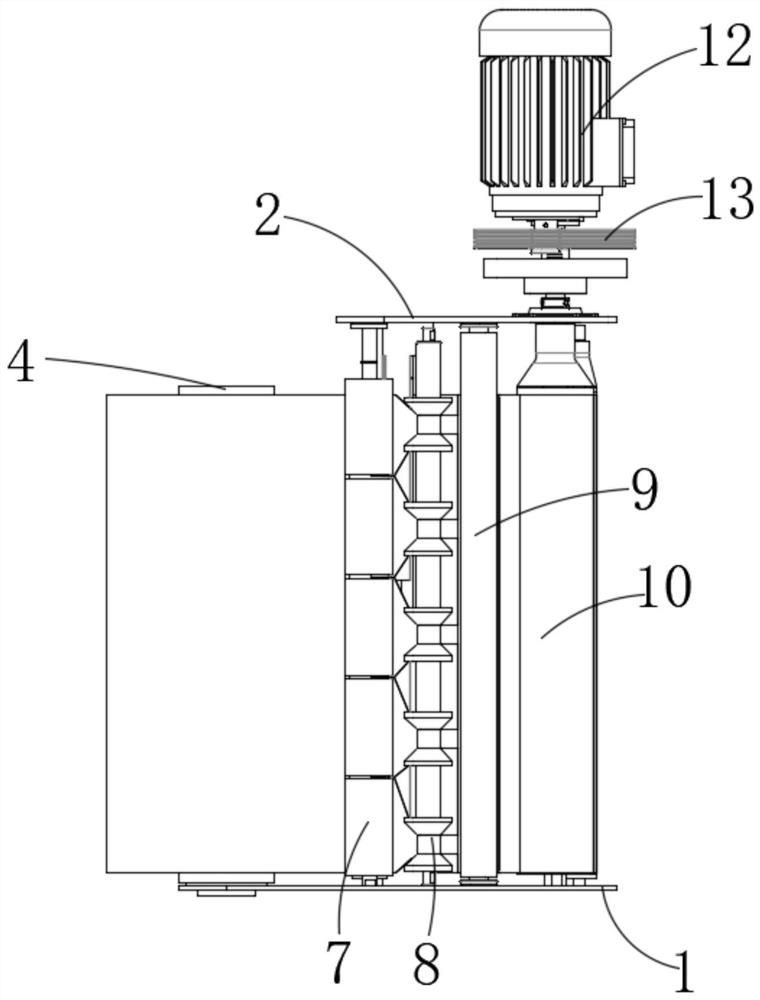 Punching and rib-adding film seat