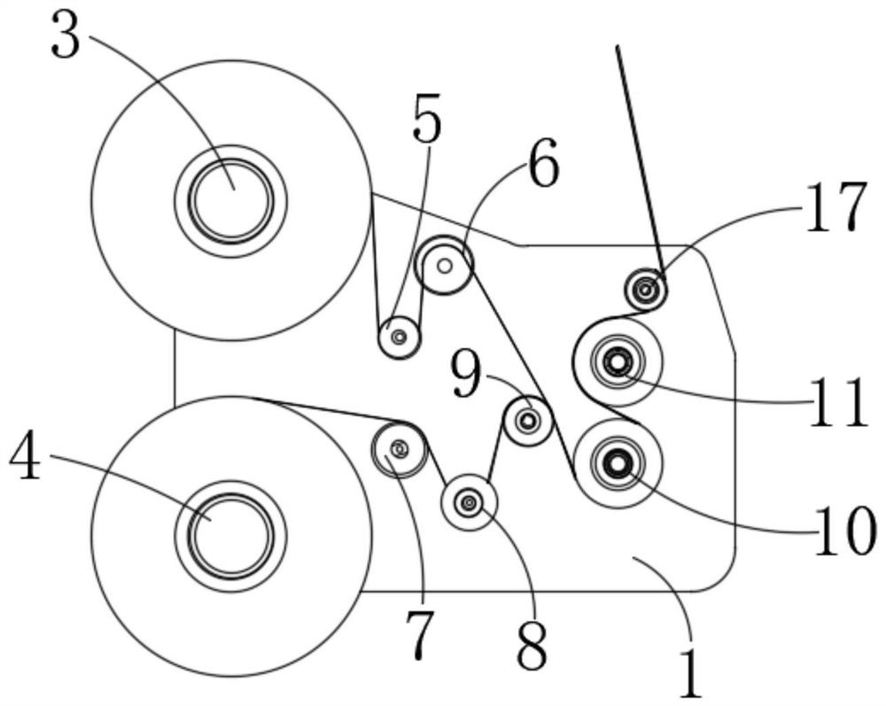 Punching and rib-adding film seat