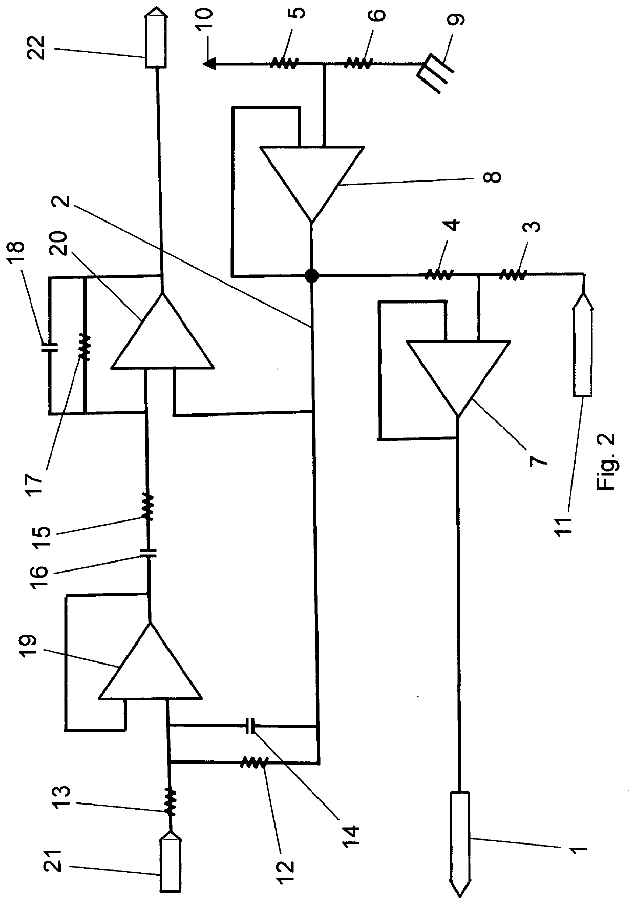 Low Noise Subsurface Spectrogram with Cascaded Reference Circuit