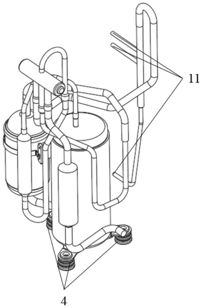 A method for evaluating the pipeline vibration and low-frequency noise of inverter air conditioners