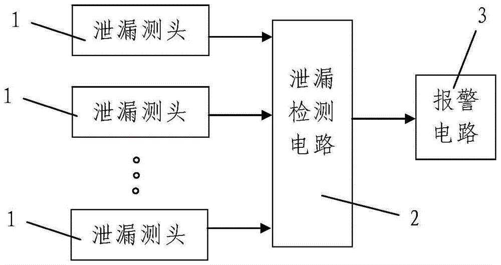 A buried tap water pipeline leakage detection device and detection method