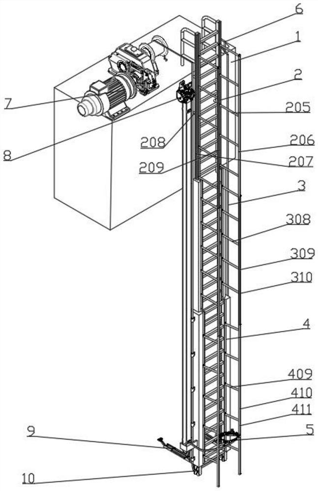 Telescopic device and use method thereof