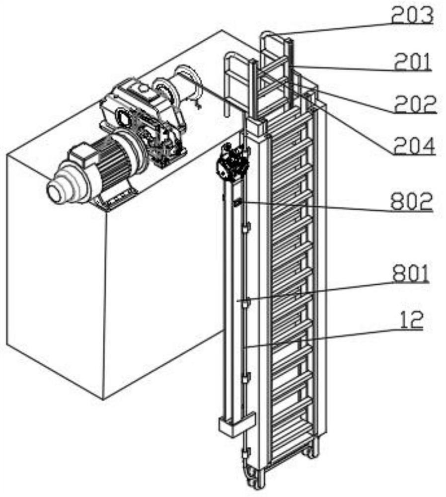 Telescopic device and use method thereof