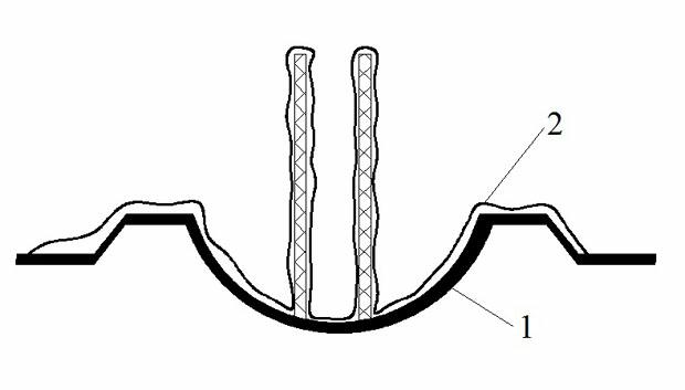 Integrated molding process for blades for wind power generation