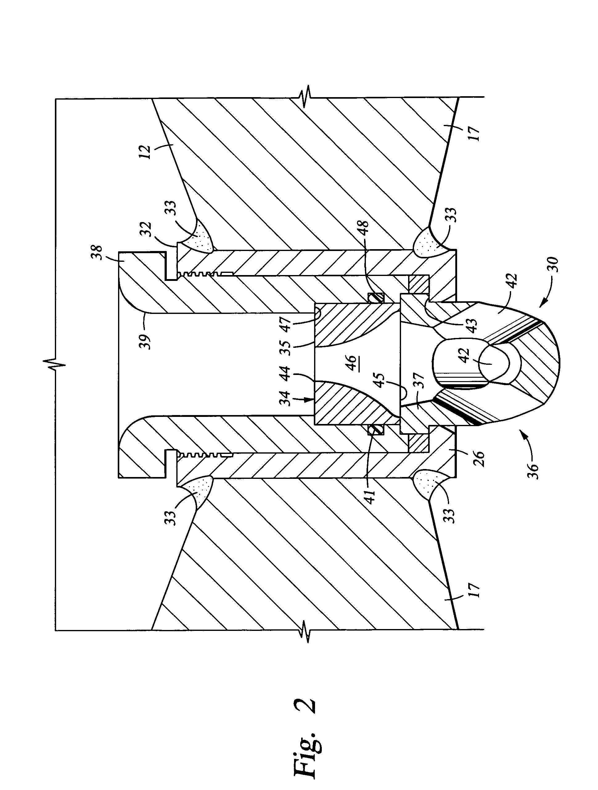 Multi-stage diffuser nozzle