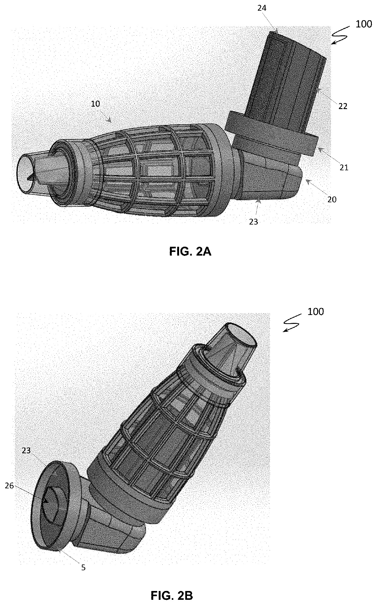 Expandable spacers, valved holding chambers and face masks for inhalers