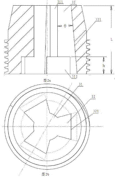 A high temperature tensile fixture