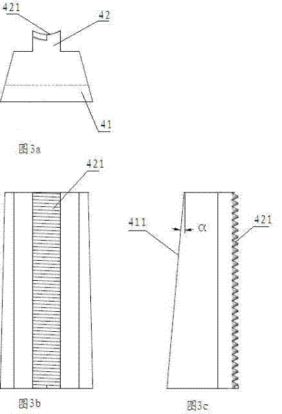 A high temperature tensile fixture