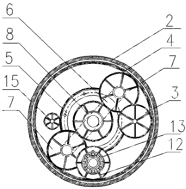 Electromobile dual-power continuously-invariable transmission