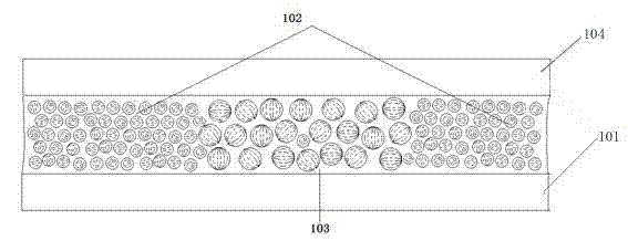 Strain liquid crystal dimming display glassware and manufacturing method thereof