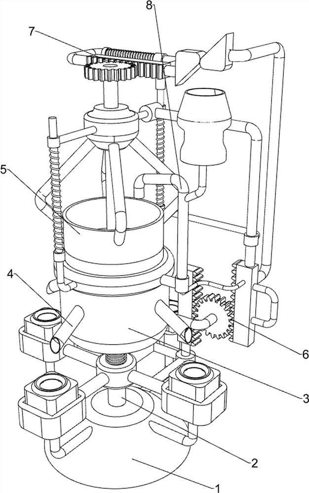 Model cake making machine for food processing