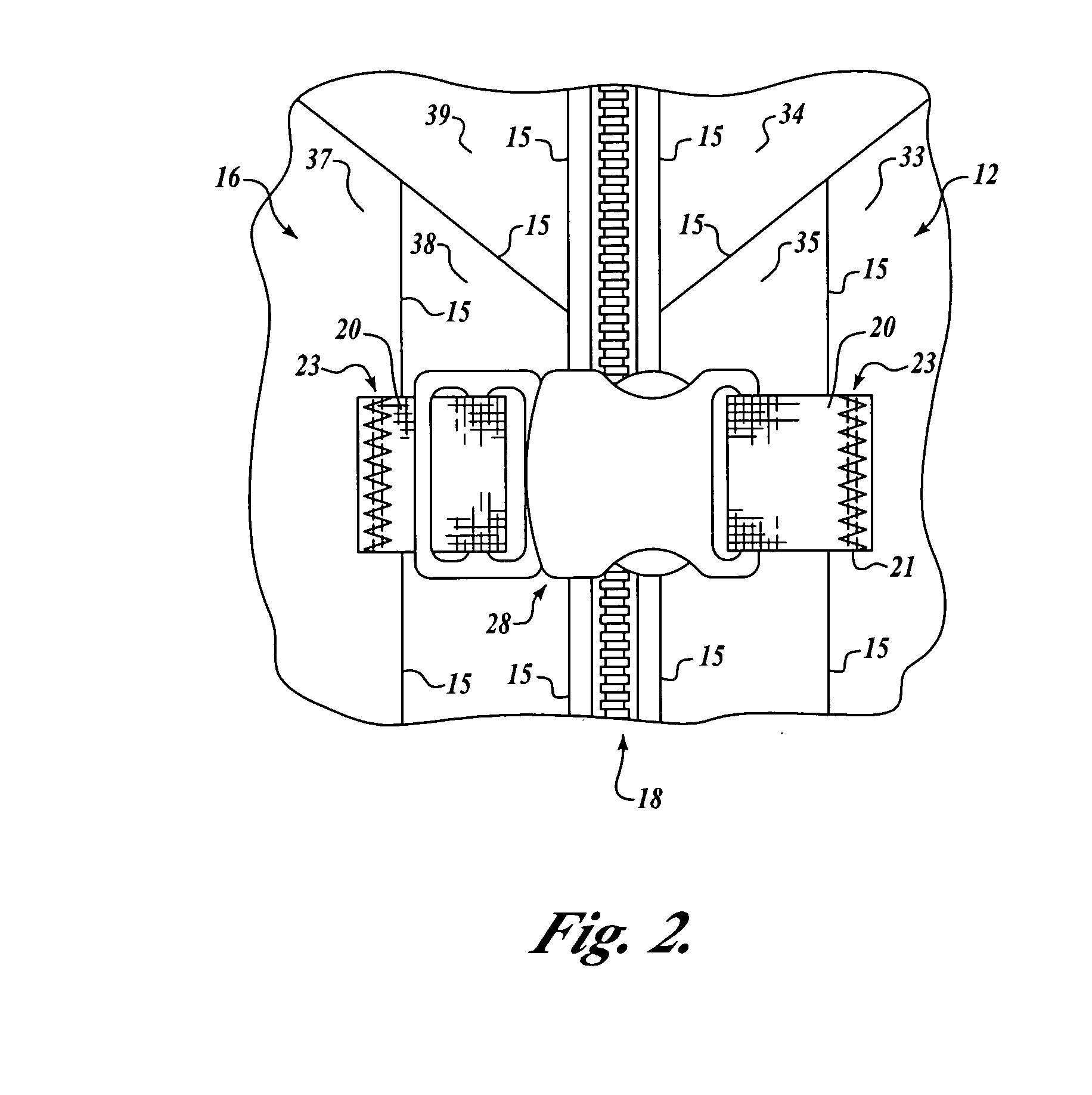 Internal body encircling belt for personal floation devices