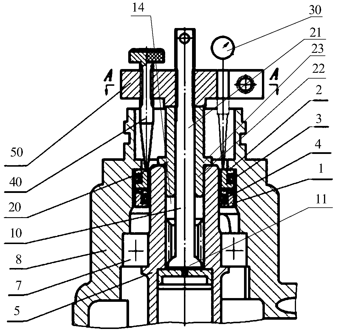 Tooling and mounting method for testing and adjusting magnetic seals