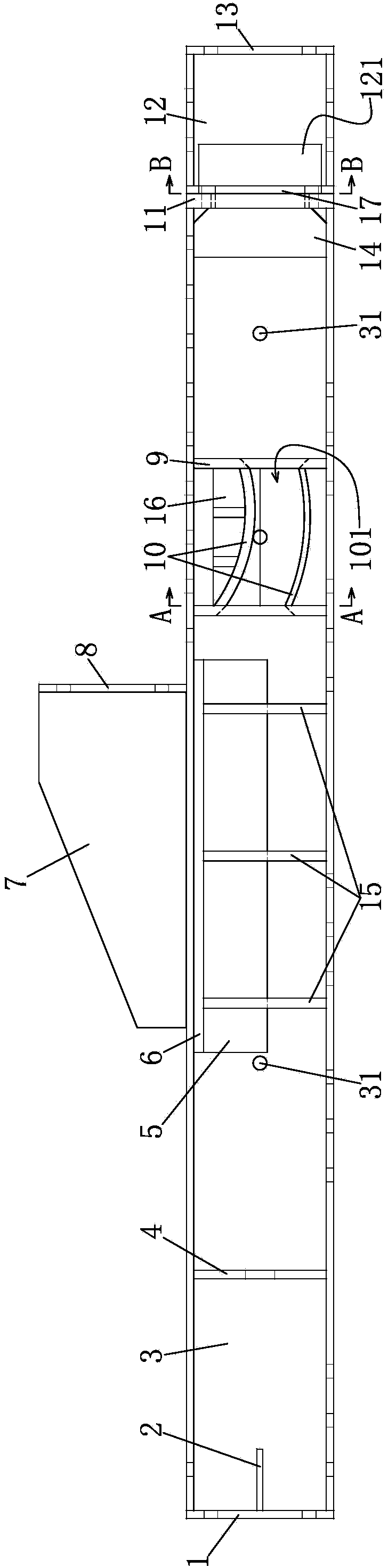 Steel stranded wire anchor gear installing device and connecting component of steel stranded wire anchor gear installing device