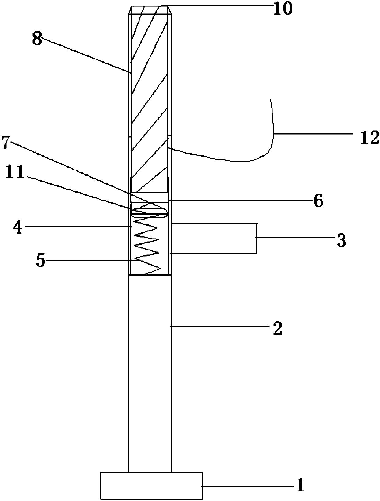 A soil sample collection tool