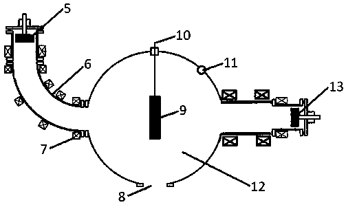 Self-supporting gallium thin-film with mass thickness of 500-1000[mu]g/cm&lt;2&gt; and preparation method thereof