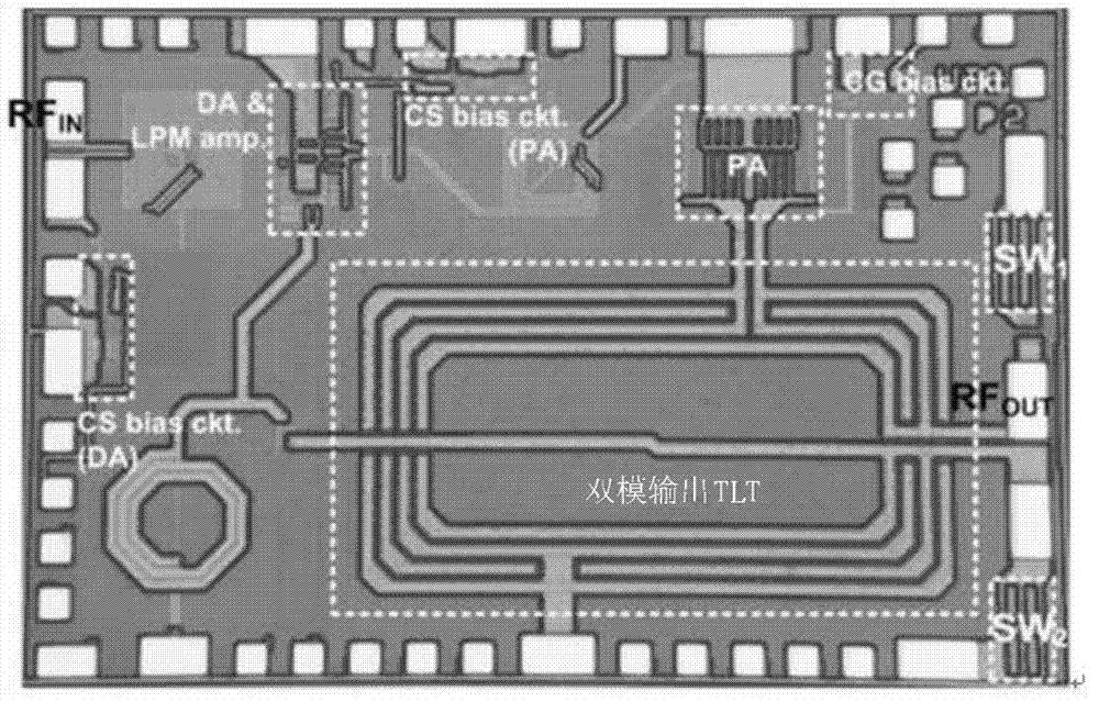 Micro CMOS power amplifier