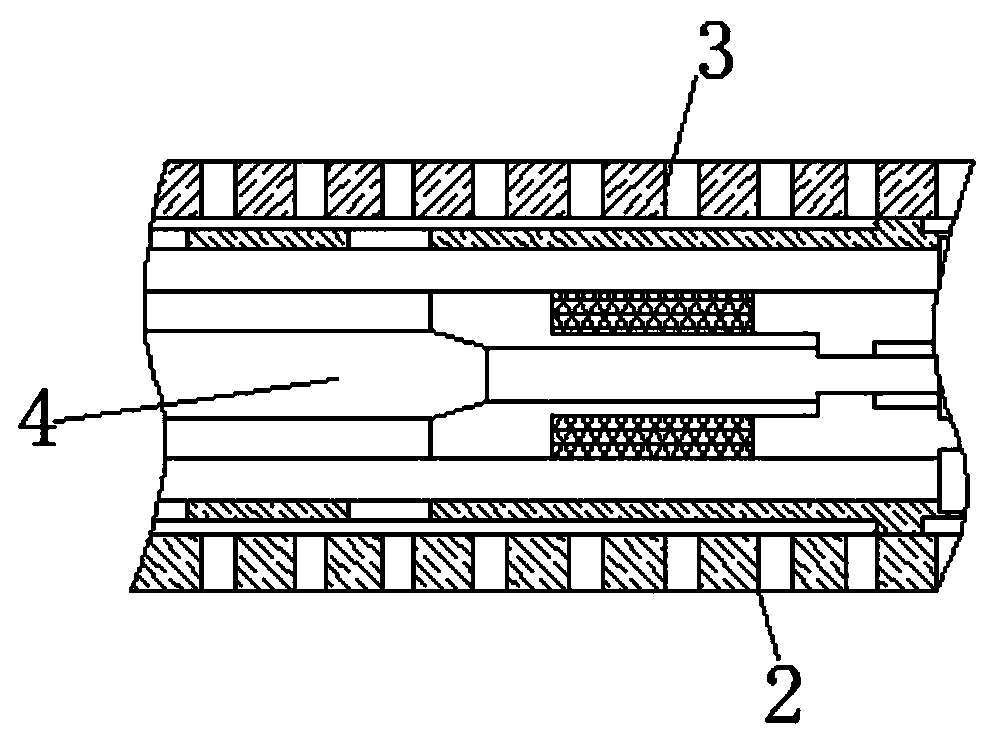 Transfer-type operating table capable of reducing self-weight pressure of patient