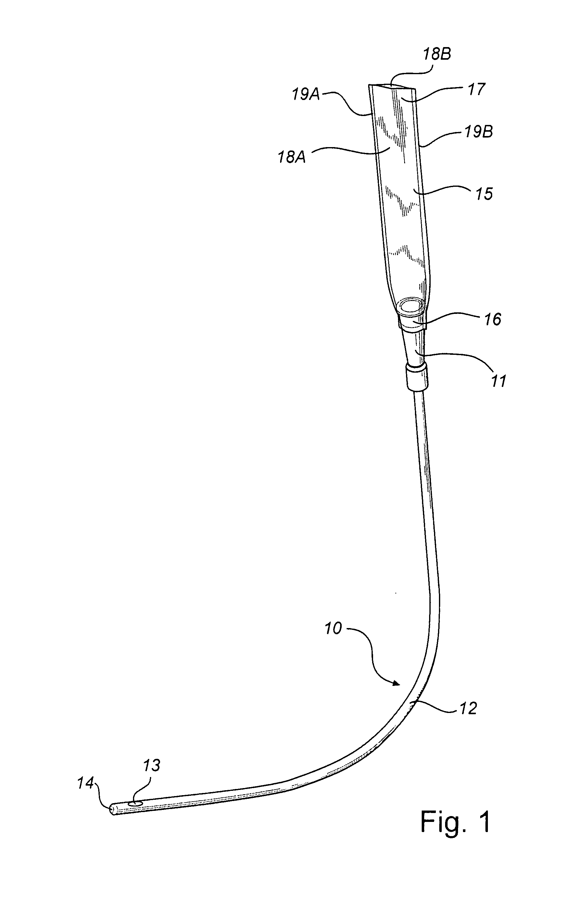 Urinary catheter with one way check valve