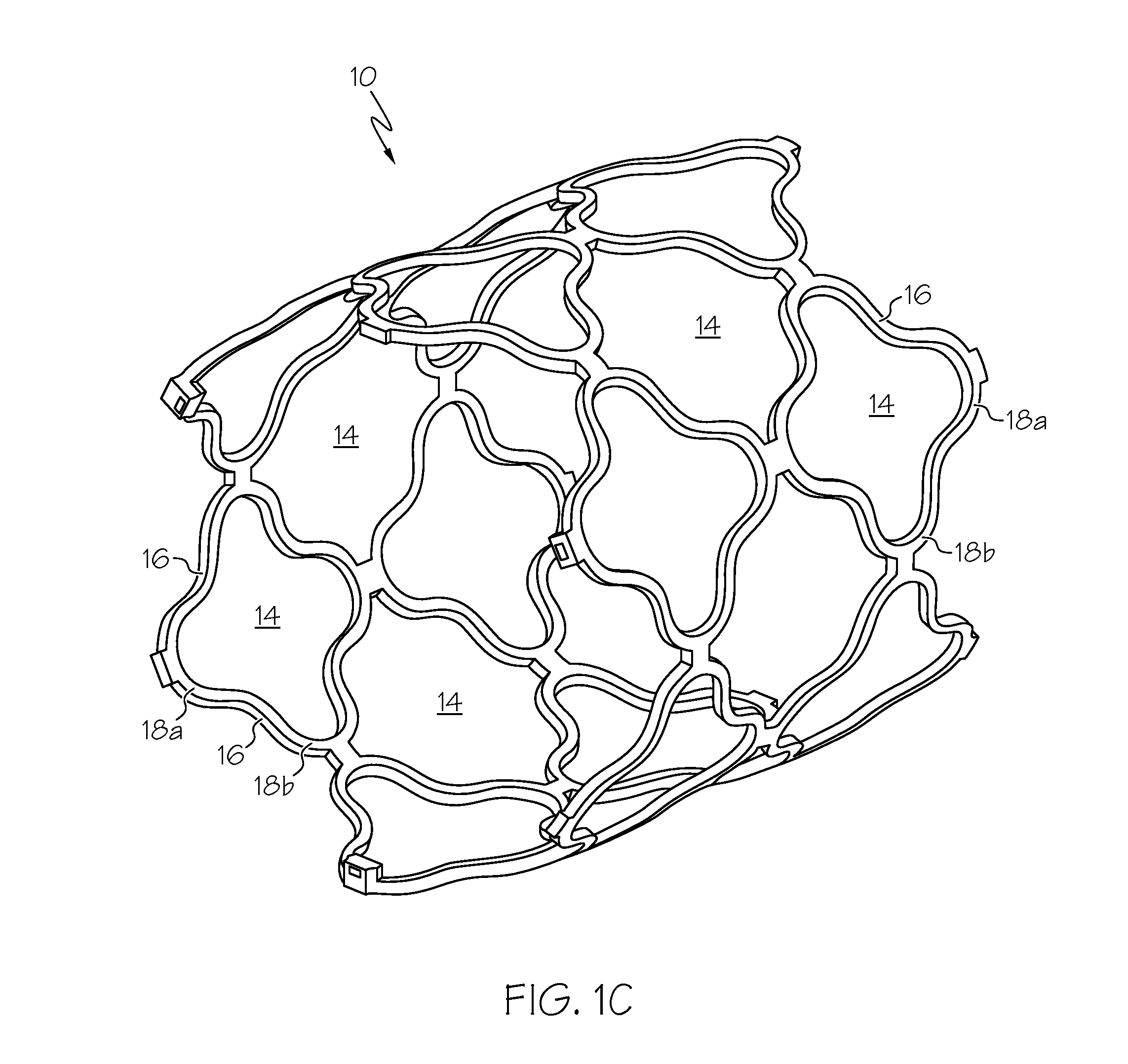 Cut pattern transcatheter valve frame