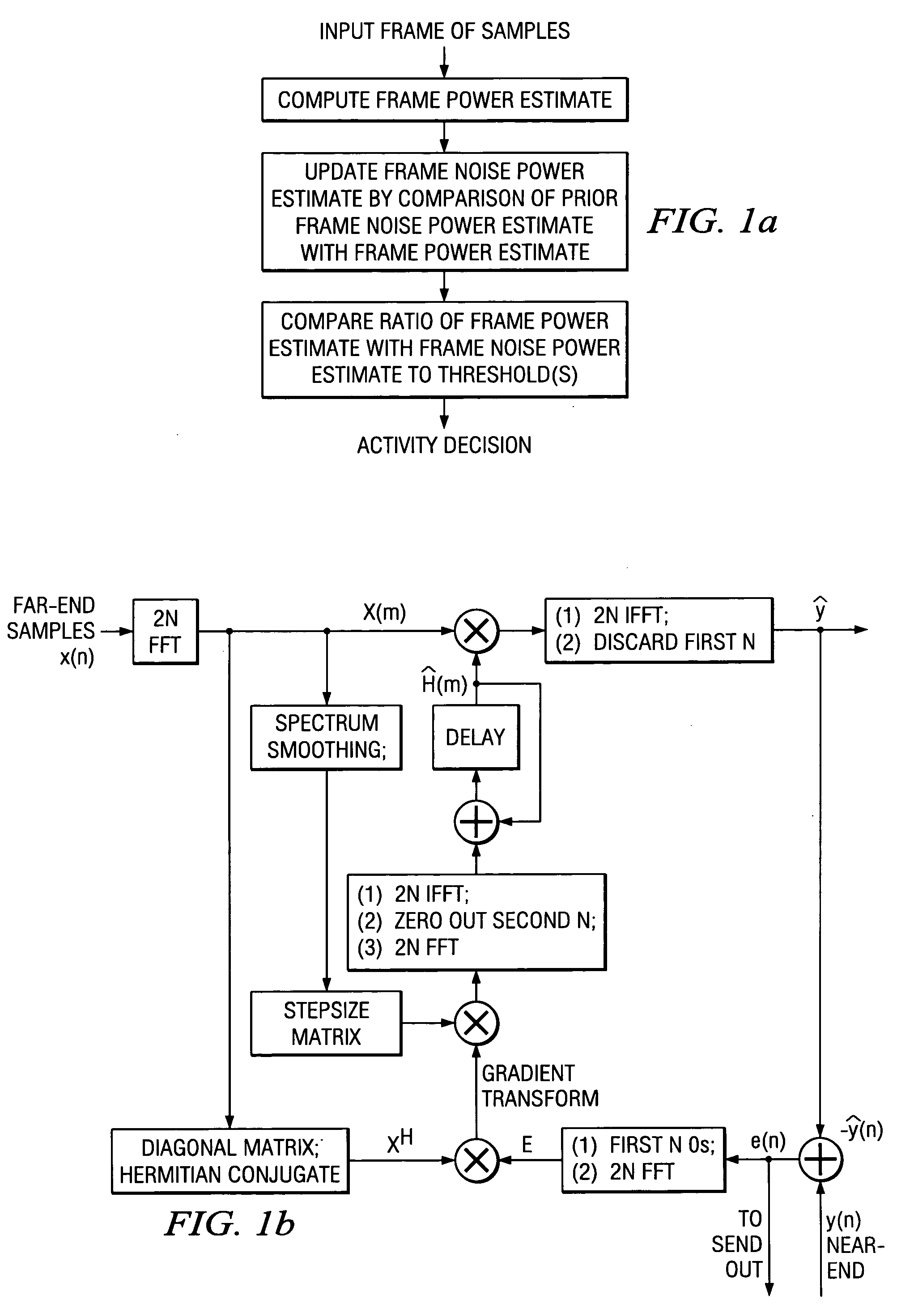 Acoustic echo devices and methods