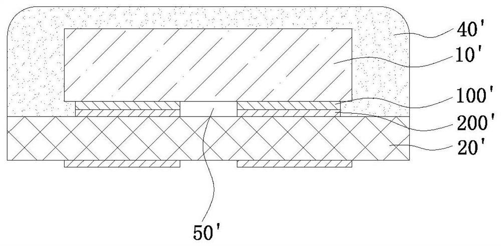 A kind of ultraviolet led packaging structure