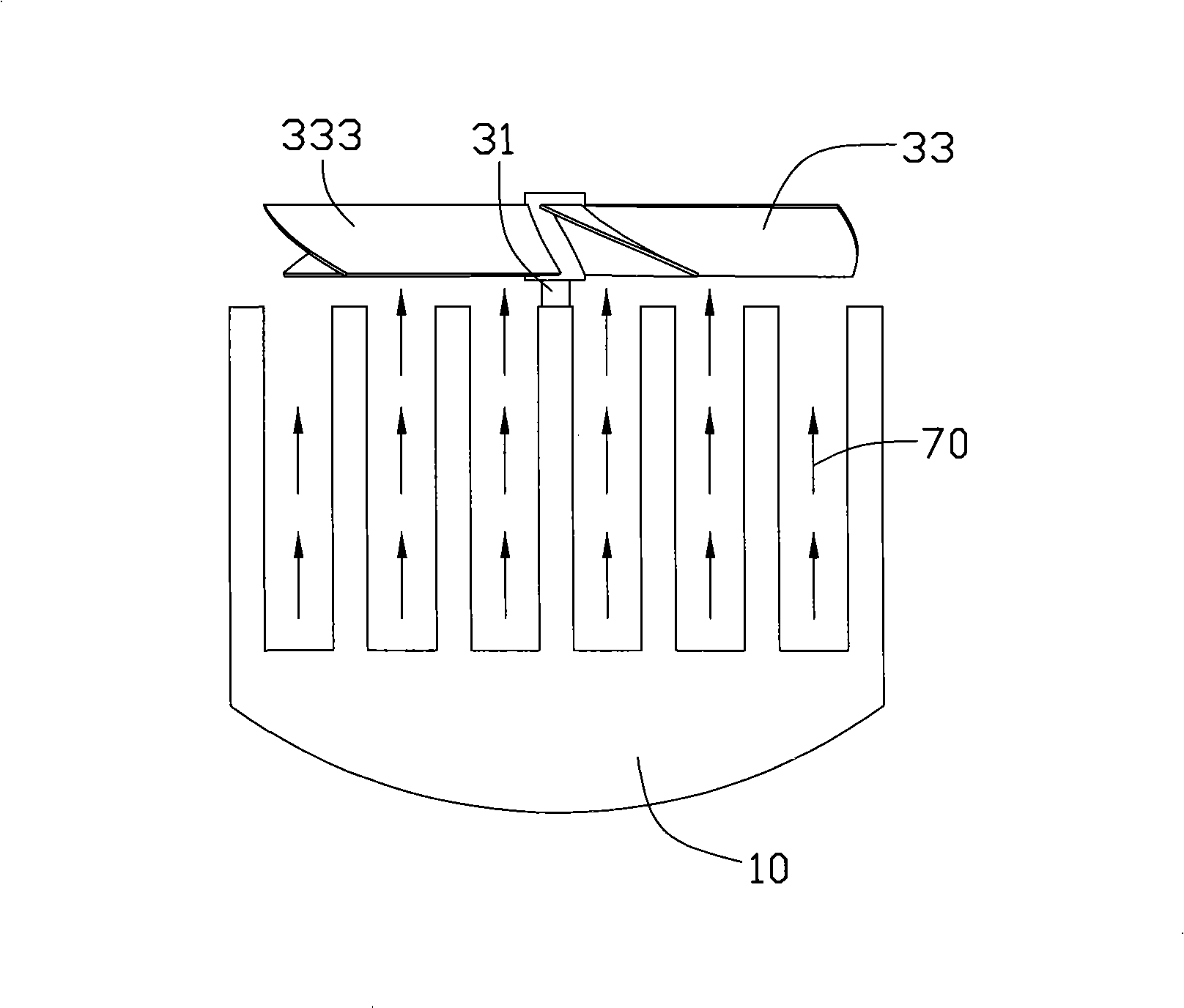 LED light fitting