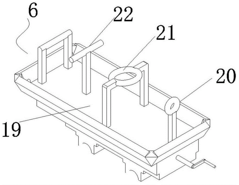 Numerical control winding apparatus and method for square glass fiber reinforced plastic air pipe