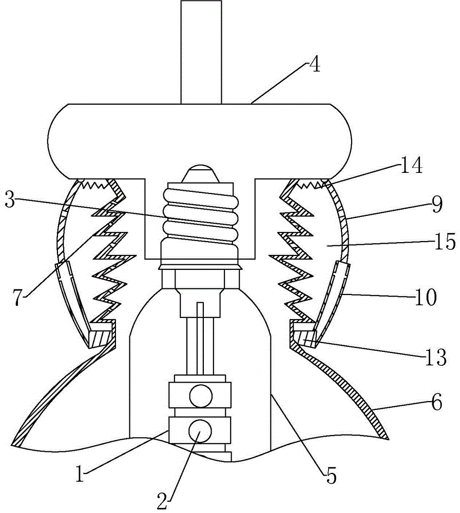 Heat-dissipation type LED (Light Emitting Diode) lamp